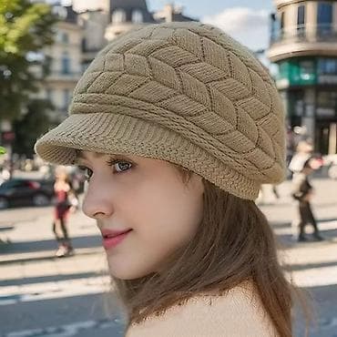 Ženska zimska kapa sa šiltom – elegantna beretka od mekanog veštačkog na lalafo.rs — 6 Ženska zimska kapa sa šiltom – elegantna beretka od mekanog veštačkog — 6
