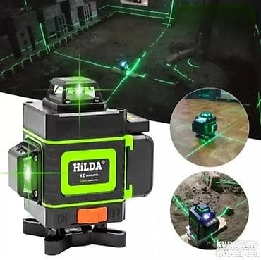 Digitalni 4D laserski nivelir HILDA 360° (16 linija) Precizno i brzo at lalafo.rs — 1 Digitalni 4D laserski nivelir HILDA 360° (16 linija) Precizno i brzo — 1