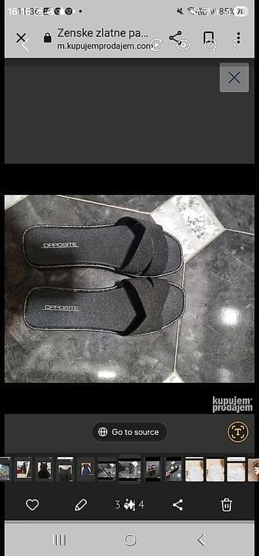 Modne papuče, Opposite, 38 na lalafo.rs Modne papuče, Opposite, 38