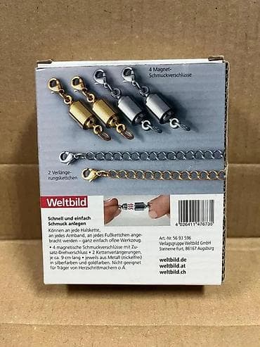 Set magnetnih kopči za nakit – Weltbild - Sadrži: 4 magnetne kopče za na lalafo.rs Set magnetnih kopči za nakit – Weltbild - Sadrži: 4 magnetne kopče za