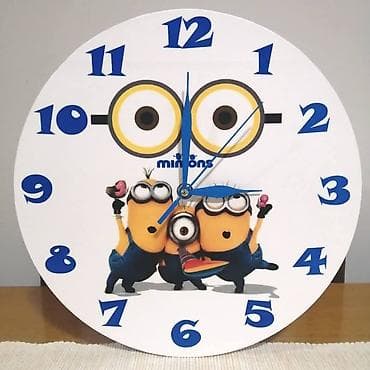 sako laneni: Zidni satovi sa motivima crtanih junaka i ilustracija – idealni za at lalafo.rs — 10 sako laneni: Zidni satovi sa motivima crtanih junaka i ilustracija – idealni za — 10