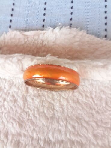 Narukvica – narančasta enamel/akril manžeta - Tip: kruta narukvica na lalafo.rs Narukvica – narančasta enamel/akril manžeta - Tip: kruta narukvica