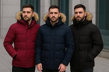 Zimska jakna sa kapuljačom i krznom - Topla, punjena prošivena jakna na lalafo.rs — 2 Zimska jakna sa kapuljačom i krznom - Topla, punjena prošivena jakna — 2