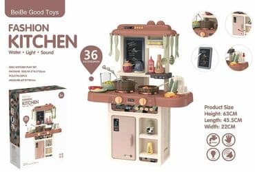 Dečije kuhinje: I 12. Kuhinja 63cm i 36 dodataka sa vodom, svetlosnim i zvučnim na lalafo.rs — 1 Dečije kuhinje: I 12. Kuhinja 63cm i 36 dodataka sa vodom, svetlosnim i zvučnim — 1