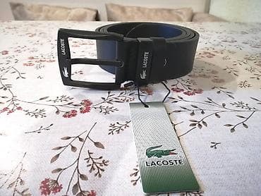 Novi muski kozni markirani kaisevi Lacoste Dva modela. Zemlja porekla na lalafo.rs — 7 Novi muski kozni markirani kaisevi Lacoste Dva modela. Zemlja porekla — 7