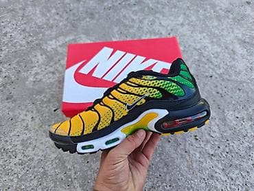 Nike Air Max Plus (TN) patike – žuto/zelena/ crna boja - Silueta: Air na lalafo.rs — 3 Nike Air Max Plus (TN) patike – žuto/zelena/ crna boja - Silueta: Air — 3