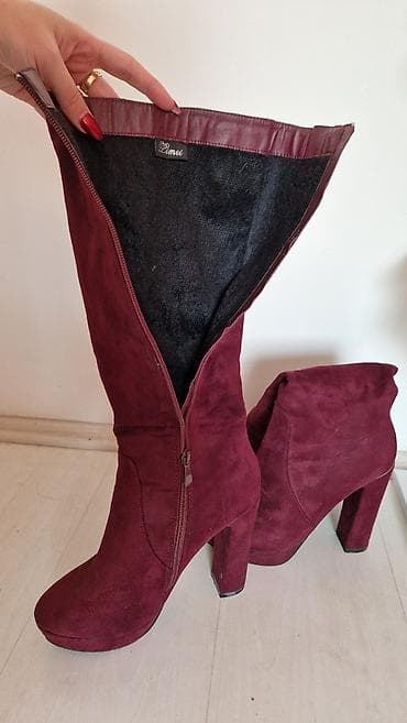 Čizme, 39, bоја - Bordo na lalafo.rs — 5 Čizme, 39, bоја - Bordo — 5