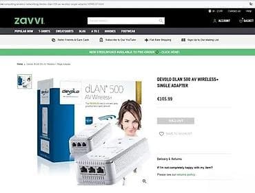Devolo dLAN 500 AV Wireless+ Powerline set - Powerline adapteri koji na lalafo.rs Devolo dLAN 500 AV Wireless+ Powerline set - Powerline adapteri koji