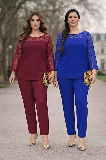 Women's Clothing: 03. L. 💃 Komplet za punije dame Elegantno, udobno i savršeno za svaku at lalafo.rs — 1 Women's Clothing: 03. L. 💃 Komplet za punije dame Elegantno, udobno i savršeno za svaku — 1