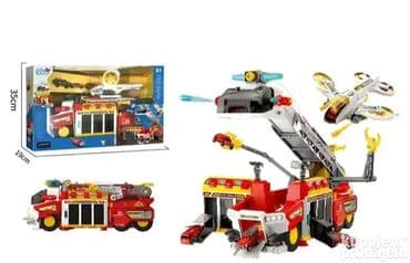 Helikopteri: Veliki spasilački set – Vatrogasac, garaža i helikopter Unesite na lalafo.rs — 2 Helikopteri: Veliki spasilački set – Vatrogasac, garaža i helikopter Unesite — 2