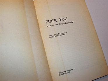 Fuck youiz američke underground poezijeizbor i prevod s engleskog na lalafo.rs — 1 Fuck youiz američke underground poezijeizbor i prevod s engleskog — 1