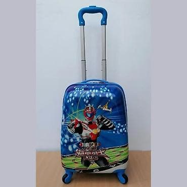 Kids' costumes: Dečiji kofer na točkiće sa atraktivnim dizajnom. Kofer je plave boje at lalafo.rs — 5 Kids' costumes: Dečiji kofer na točkiće sa atraktivnim dizajnom. Kofer je plave boje — 5