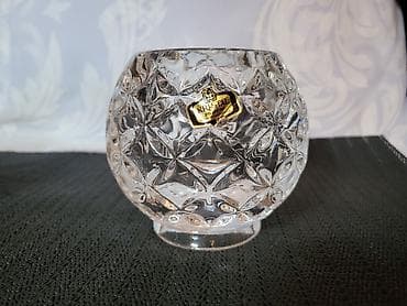 Candles and candlesticks: Svecnjak nov kristal Zajecer iz 70ih. Svecnjak pun tkz.dijamantski at lalafo.rs — 3 Candles and candlesticks: Svecnjak nov kristal Zajecer iz 70ih. Svecnjak pun tkz.dijamantski — 3