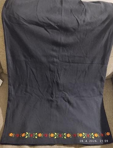 Dugacka trikotažna suknja, plus size na lalafo.rs Dugacka trikotažna suknja, plus size