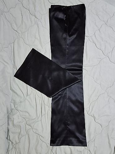 pantalone gina benotti: Crne satenske pantalone – elegantan i sjajan materijal koji lepo pada na lalafo.rs — 2 pantalone gina benotti: Crne satenske pantalone – elegantan i sjajan materijal koji lepo pada — 2
