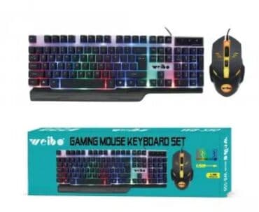 Gejmerski Set - Miš, Slušalice, Tastatura, Podloga PC-988 (4 u 1) 🎮🖱️🎧 na lalafo.rs Gejmerski Set - Miš, Slušalice, Tastatura, Podloga PC-988 (4 u 1) 🎮🖱️🎧