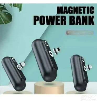 Eksterne baterije: Mali magnetni eksterni punjač - Power Bank - Baterija Dobrodošli u na lalafo.rs Eksterne baterije: Mali magnetni eksterni punjač - Power Bank - Baterija Dobrodošli u