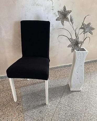 Rastegljive navlake za stolice 6 kom - Univerzalne elastične presvlake na lalafo.rs — 4 Rastegljive navlake za stolice 6 kom - Univerzalne elastične presvlake — 4