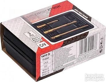 Set razvrtača sa otvorima za šarnice M10 i M12, 3 kom. PROFI na lalafo.rs — 4 Set razvrtača sa otvorima za šarnice M10 i M12, 3 kom. PROFI — 4