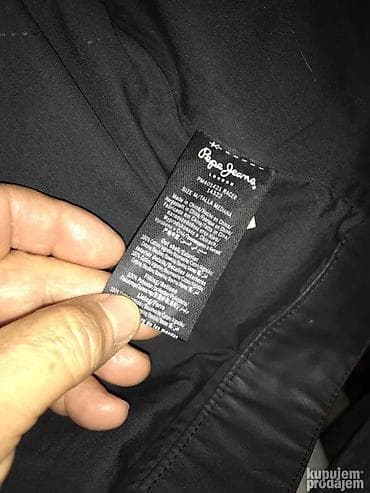 Original Pepe jeans London jakna M CRNA 100% Cotton / Polyester Kao na lalafo.rs — 6 Original Pepe jeans London jakna M CRNA 100% Cotton / Polyester Kao — 6
