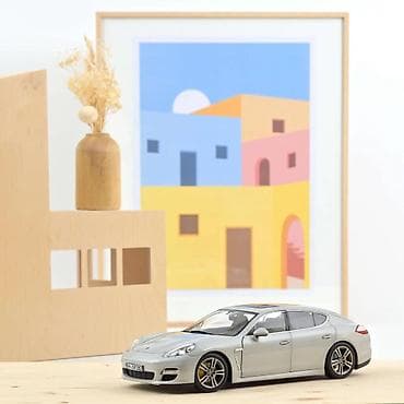 ⚪ Porsche Panamera Turbo – 2009 – Silver – 1:18 – Norev Detaljan na lalafo.rs ⚪ Porsche Panamera Turbo – 2009 – Silver – 1:18 – Norev Detaljan