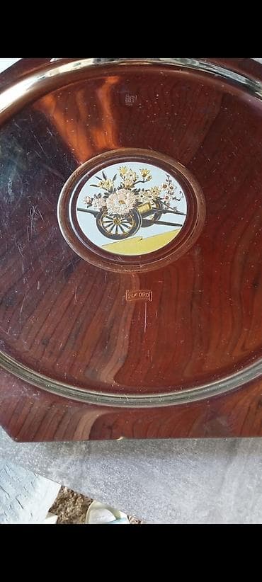 Prelep kvalitetan korišćen posluzavnik na lalafo.rs — 2 Prelep kvalitetan korišćen posluzavnik — 2