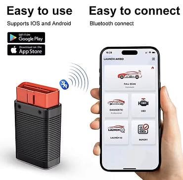 Transport: Novo - Launch AIOBD Bluetooth OBD2 Auto Dijagnostika Launch AIOBD at lalafo.rs — 7 Transport: Novo - Launch AIOBD Bluetooth OBD2 Auto Dijagnostika Launch AIOBD — 7
