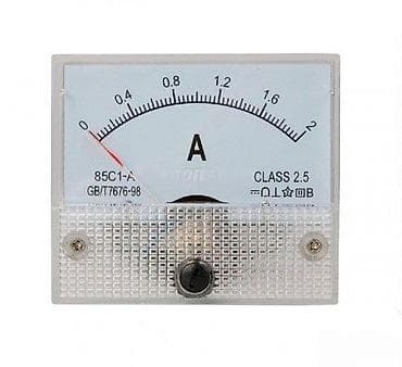 Measuring Tools & Instruments: Analogne panelne instrument – ampermetar za jednosmernu struju 2 A - at lalafo.rs — 1 Measuring Tools & Instruments: Analogne panelne instrument – ampermetar za jednosmernu struju 2 A - — 1