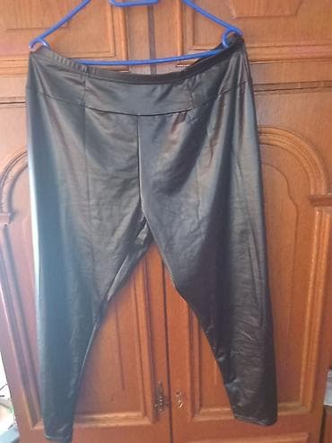 Crne ženske helanke sa efektom kože - Model: helanke visokog struka na lalafo.rs — 2 Crne ženske helanke sa efektom kože - Model: helanke visokog struka — 2