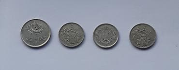 Španske kovanice – paket od 4 komada (pesete) Opis: - 1 kovanica od na lalafo.rs — 1 Španske kovanice – paket od 4 komada (pesete) Opis: - 1 kovanica od — 1