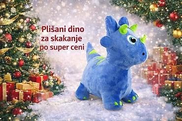 Dečije sportske igračke: Plišana igračka za skakanje – konjić/dino - Mekana plišana navlaka na lalafo.rs — 1 Dečije sportske igračke: Plišana igračka za skakanje – konjić/dino - Mekana plišana navlaka — 1
