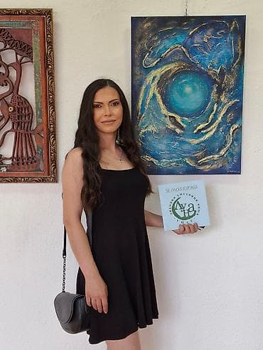 Apstraktna slika – akril na platnu sa teksturnim reljefom na lalafo.rs — 4 Apstraktna slika – akril na platnu sa teksturnim reljefom — 4