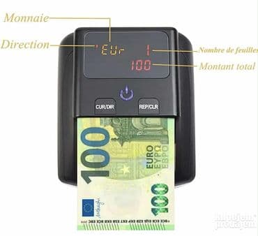 Detektor i brojač novčanica – kompaktni stočni uređaj sa LCD/LED na lalafo.rs Detektor i brojač novčanica – kompaktni stočni uređaj sa LCD/LED