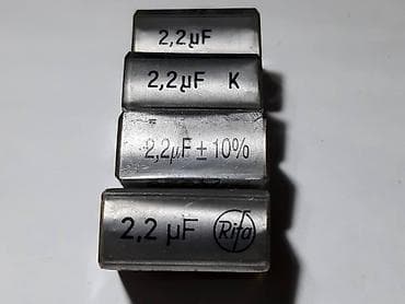 Kondenzatori RIFA 2,2uf, 2uF, 1uF, 0,33uF -250V Vrhunski kondenzatori na lalafo.rs — 5 Kondenzatori RIFA 2,2uf, 2uF, 1uF, 0,33uF -250V Vrhunski kondenzatori — 5
