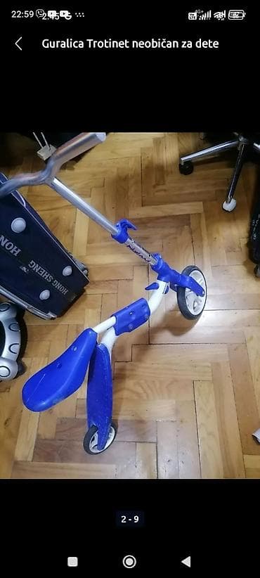 Trotinet ili Guralica ispravan dobar za malo dete .
Mirjevo na lalafo.rs — 10 Trotinet ili Guralica ispravan dobar za malo dete .
Mirjevo — 10