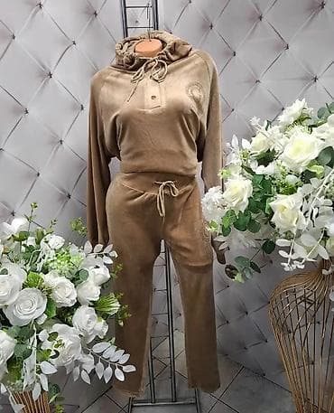 pantalone butiku ali: Ženski plišani komplet trenerke – dvoslojni set dukserica + pantalone na lalafo.rs — 2 pantalone butiku ali: Ženski plišani komplet trenerke – dvoslojni set dukserica + pantalone — 2