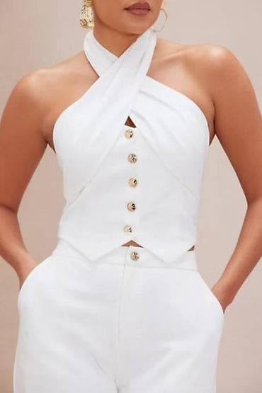 pantalone gina benotti: Damski set – elegantan top + pantalone, Emi Moda (Made in Italy) - na lalafo.rs — 2 pantalone gina benotti: Damski set – elegantan top + pantalone, Emi Moda (Made in Italy) - — 2