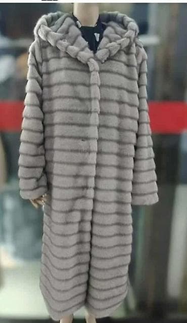 Jackets, Coats, Vests: Ženska kaput-jakna sa kapuljačom od veštačkog krzna - Duga silueta do at lalafo.rs — 5 Jackets, Coats, Vests: Ženska kaput-jakna sa kapuljačom od veštačkog krzna - Duga silueta do — 5
