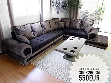 Ugaona garnitura Kleoparta sa elegantnim dizajnom i prostranim na lalafo.rs — 1 Ugaona garnitura Kleoparta sa elegantnim dizajnom i prostranim — 1