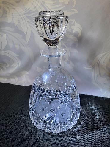 Antiques: Flasa kristal,rucni rad 1950 do 1970g Nemacka. Flasa za zestoko at lalafo.rs — 6 Antiques: Flasa kristal,rucni rad 1950 do 1970g Nemacka. Flasa za zestoko — 6