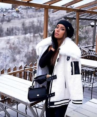 ❄️Ženska zimска jakna sa krznastim efektom i kragnom Cena 4900 Dinara na lalafo.rs — 1 ❄️Ženska zimска jakna sa krznastim efektom i kragnom Cena 4900 Dinara — 1