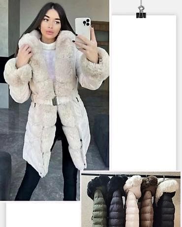 Ženska zimska jakna s krznom – duga Veličina od S do XL - Model: puf na lalafo.rs Ženska zimska jakna s krznom – duga Veličina od S do XL - Model: puf