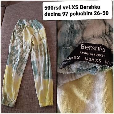 Bershka trenerka – ženske pantalone, veličina XS (EU XS / US XS) na lalafo.rs — 1 Bershka trenerka – ženske pantalone, veličina XS (EU XS / US XS) — 1