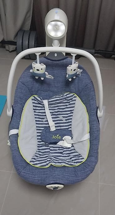 Električna ljuljaška za bebe Joie - Udobno sedište sa mekanim umecima na lalafo.rs — 2 Električna ljuljaška za bebe Joie - Udobno sedište sa mekanim umecima — 2