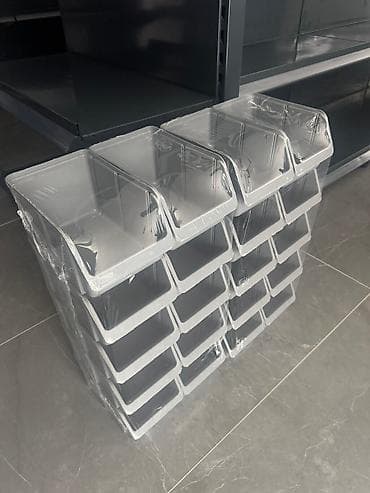 Plastične kutije/kontejneri za organizaciju sitnog materijala na lalafo.rs — 2 Plastične kutije/kontejneri za organizaciju sitnog materijala — 2