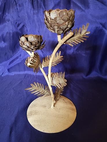 Candles and candlesticks: Svecnjak nov,vintaz metalni za dve svece. Svecnjak se moze at lalafo.rs — 4 Candles and candlesticks: Svecnjak nov,vintaz metalni za dve svece. Svecnjak se moze — 4