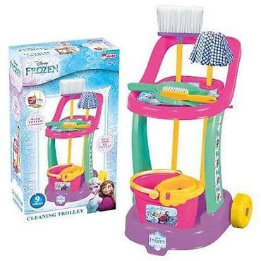 Disney Frozen set za čišćenje – kolica sa priborom za igru - Tematski na lalafo.rs Disney Frozen set za čišćenje – kolica sa priborom za igru - Tematski