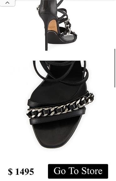 Balmain Diva Chain-Trim Strappy Sandal - Luksuzne ženske sandale sa na lalafo.rs — 4 Balmain Diva Chain-Trim Strappy Sandal - Luksuzne ženske sandale sa — 4