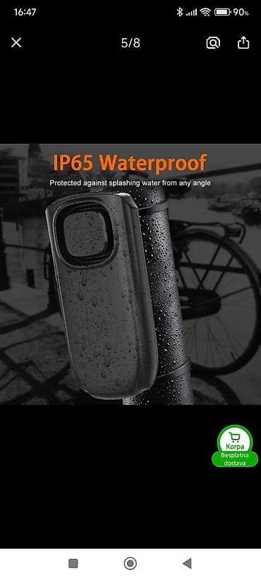 Transport: Bežični alarm protiv krađe za bicikle, motocikle i skutere - Snažan at lalafo.rs — 4 Transport: Bežični alarm protiv krađe za bicikle, motocikle i skutere - Snažan — 4