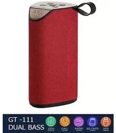 Prenosivi bežicni Bluetooth zvučnik GT-111 NOVO. Opis proizvoda na lalafo.rs — 6 Prenosivi bežicni Bluetooth zvučnik GT-111 NOVO. Opis proizvoda — 6